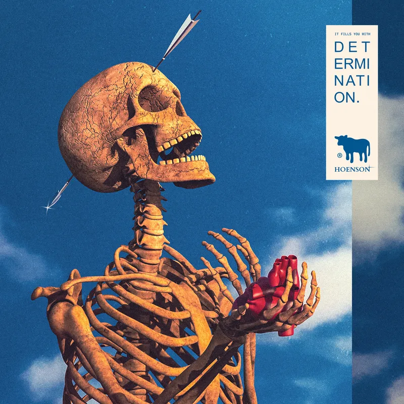 The cover art for DETERMINATION.