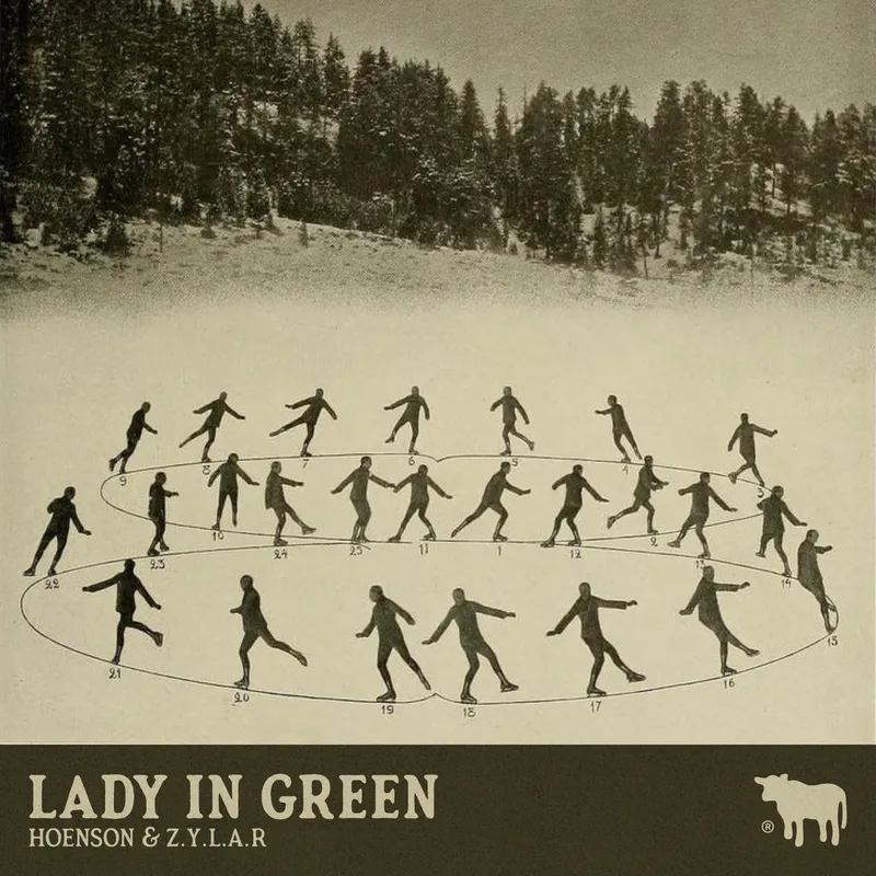 The cover art for Lady in Green (featuring Z.Y.L.A.R).